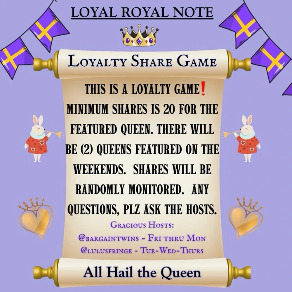 TODAY’S QUEENS ARE
OVER @VICKINIKKI’S
💜⚜️💜⚜️💜⚜️💜⚜️💜 - Picture 12 of 14